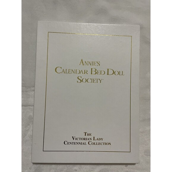 Annies Calendar Doll Society Victorian Lady Centennial Crochet Pattern Barbie - Picture 1 of 5